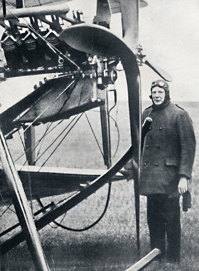 Churchill se začal zajímat o letadla a předvídal největší možnosti, 1914, 1945 od Unbekannt