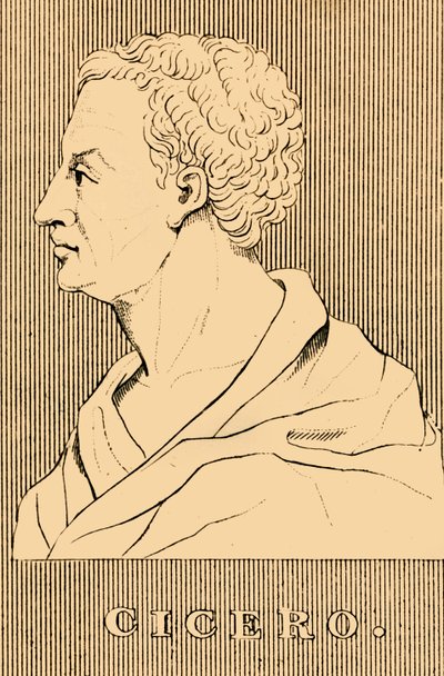 Cicero, 106-43 př.nl, 1830. od Unbekannt