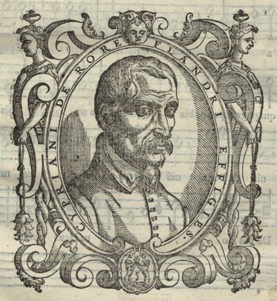 Cipriano de Rore 151516-1565 Od Cypriana de Rore Sacrae Cantiones, 1584 od Unbekannt