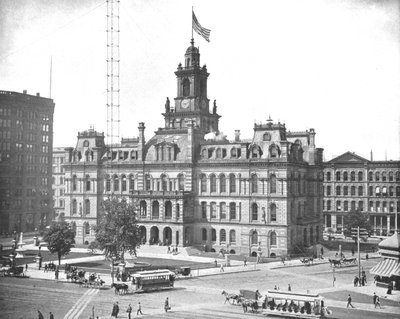 Radnice, Detroit, Michigan, USA, c1900. od Unbekannt