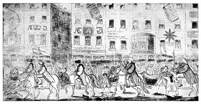 City Horsemanship nebo Procesí do St Pauls, 1789 od Unbekannt