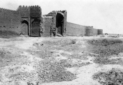 Městská brána, Samarra, Mezopotámie, 1918 od Unbekannt