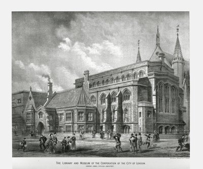 Knihovna a muzeum City of London, 1886 od Unbekannt