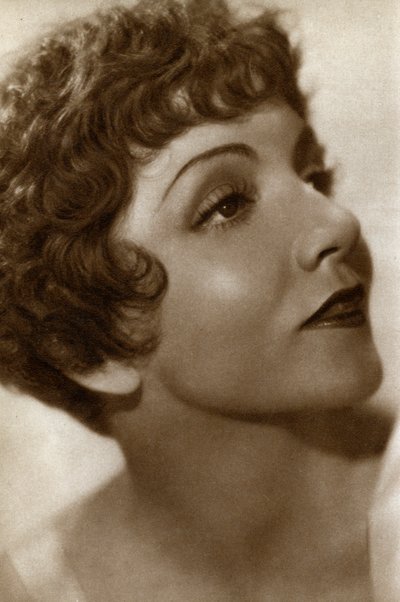 Claudette Colbert , francouzsko-americká herečka, 1933 od Unbekannt
