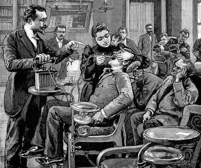 Klinika na Fakultě zubního lékařství, Paříž, 1892 od Unbekannt