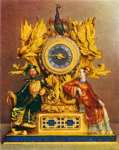 Hodiny od Vuilliamy kolem roku 1800, 1938. od Unbekannt