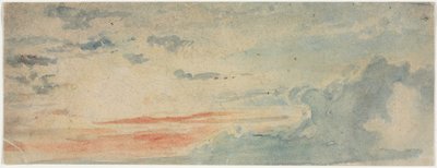 Cloud Study, 1800s. od Unbekannt
