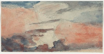 Cloud Study, 1800s. od Unbekannt