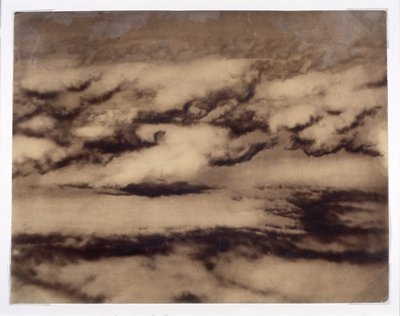 Studie mraků, c 1840 od Unbekannt
