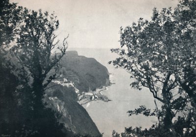 Clovelly - Pohled z Hobby Drive, 1895 od Unbekannt