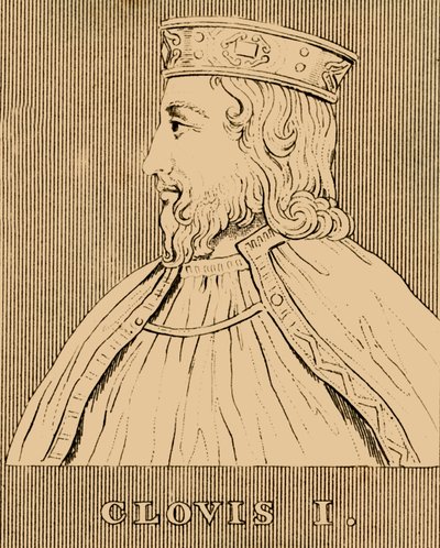 Clovis I, 466-511, 1830. od Unbekannt