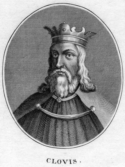 Clovis, král Franků od Unbekannt