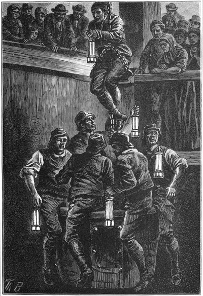 Neštěstí při těžbě uhlí, Seaham Colliery, County Durham, 1880 c1895 od Unbekannt