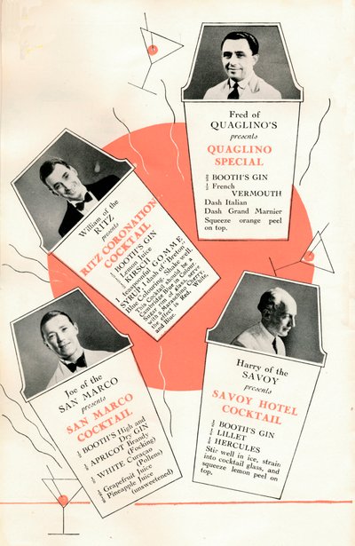 Recepty na koktejly, c1935 1935. od Unbekannt