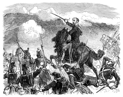Brigáda Codringtons v bitvě u Almy, krymská válka, 50. léta 19. století, 1888 od Unbekannt