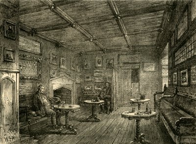 Kavárna v St. Johns Gate, c1872. od Unbekannt
