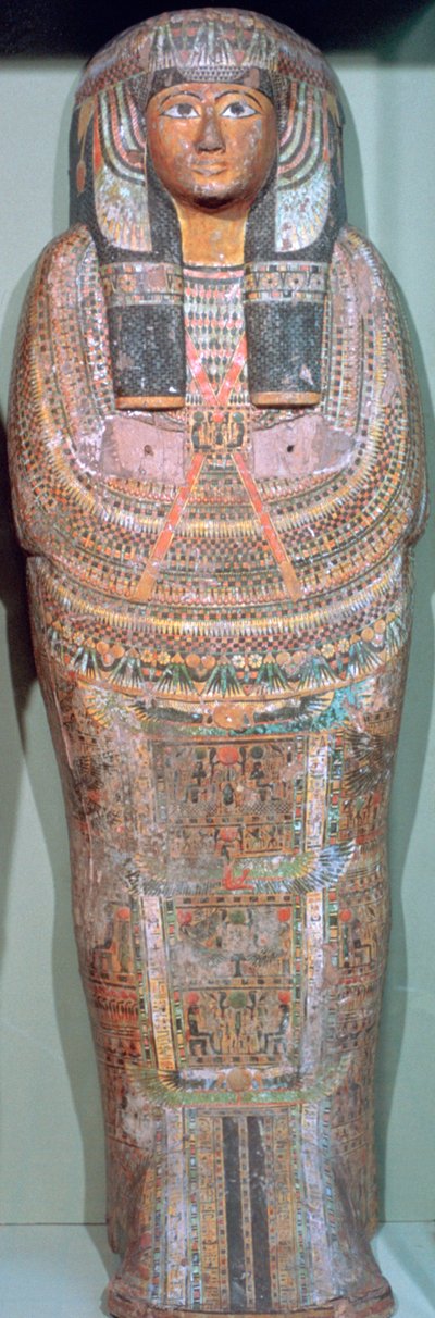 Rakev staroegyptského kněze Khons-Da-Khred, c1085 př.nl od Unbekannt