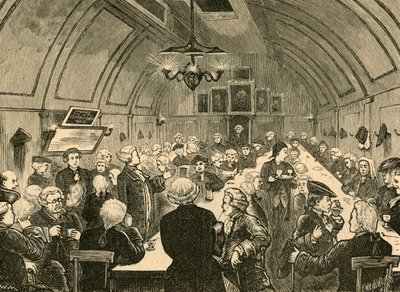 Cogers Hall, ze starého tisku, 1897. od Unbekannt