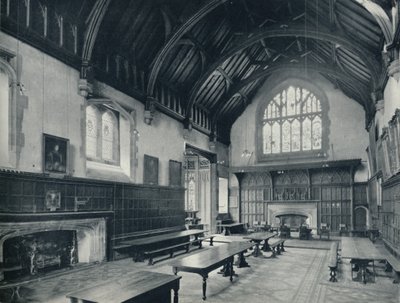 College Hall, Looking West, 1926 od Unbekannt