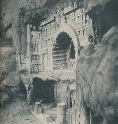 Columns and Architrave Chiselled from the Rock with Wonderrous Skill, c1935 od Unbekannt
