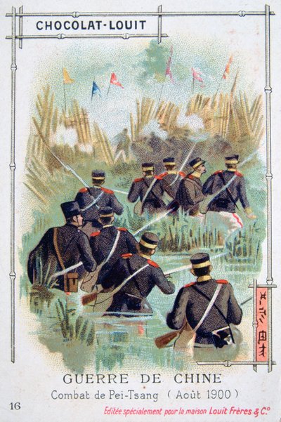 Boj v Pei-Tsang, Čína, povstání boxerů, srpen 1900 od Unbekannt