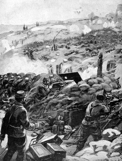 Boj v Dardanelách, Achi Baba, 1915 od Unbekannt