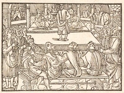 Komedie Terence od Jean de Roigny, 1552. od Unbekannt