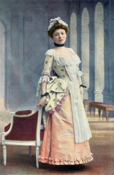 Komedie-Francaise. Mlle. Marie Leconte. Role de Lisette. - Le Jeu De LAmour Et Du Hasard, 1904. od Unbekannt