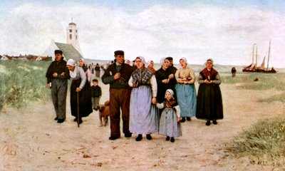 Coming From Church, 1926 od Unbekannt