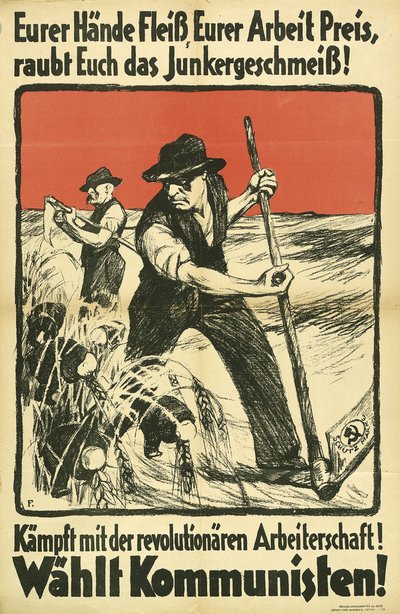Komunistický volební plakát KPD, cca 1931 od Unbekannt