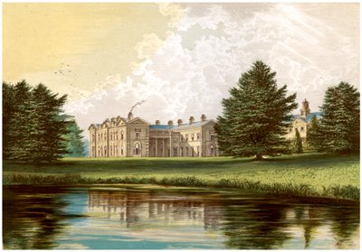 Compton Verney, Warwickshire, domov lorda Willoughbyho de Broke, c1880 od Unbekannt