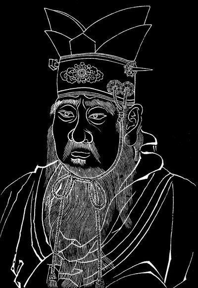 Konfucius 551-479 př.nl, čínský filozof od Unbekannt