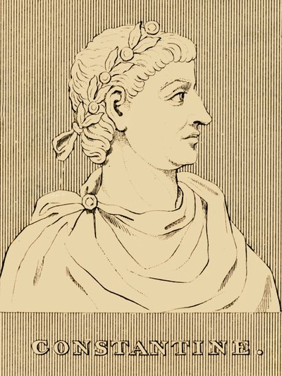 Konstantin, 272 - 337 našeho letopočtu, 1830. od Unbekannt