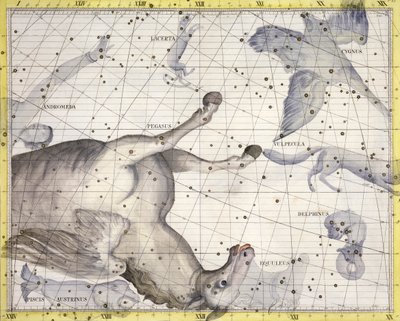 Souhvězdí Pegasa, 1729 od Unbekannt