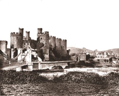 Hrad Conway, Severní Wales, 1894. od Unbekannt