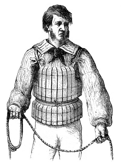 Korkový pásek do pasu, 1866 od Unbekannt