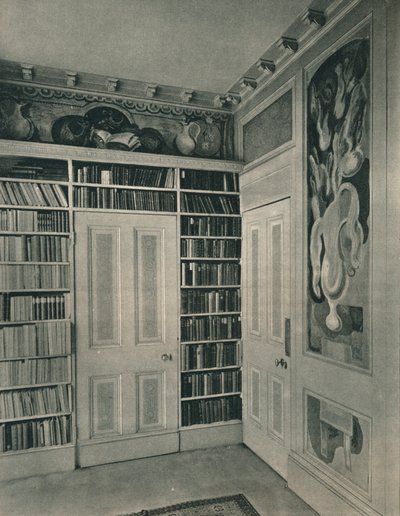 Roh salonu paní St. John Hutchinsons, Regents Park. Panely od Duncana Granta, 1928 od Unbekannt