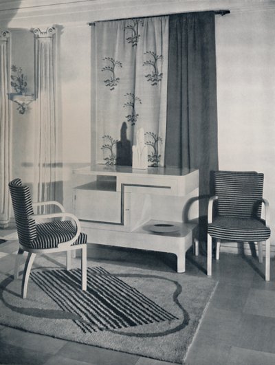 Roh místnosti navržený Hayesem Marshallem pro Fortnum & Mason Ltd., Londýn, 1936 od Unbekannt