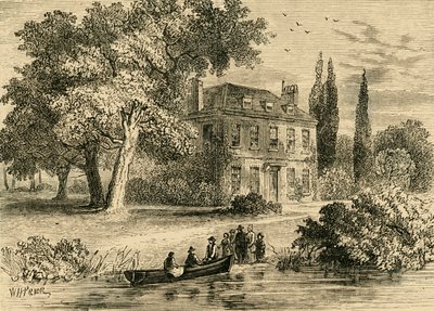 Corney House, v roce 1760, c1878. od Unbekannt