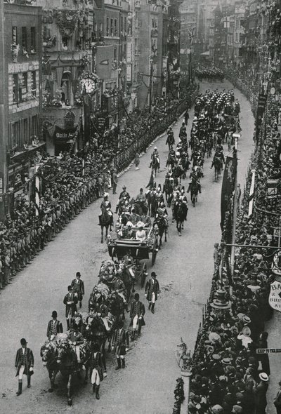 Korunovace krále Jiřího V. a královny Marie, Londýn, 1911. od Unbekannt