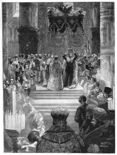 Korunovace cara Mikuláše II., 26. května 1896, 1900 od Unbekannt