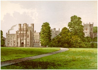 Coughton Court, Warwickshire, domov Baroneta Throckmortona, c1880 od Unbekannt