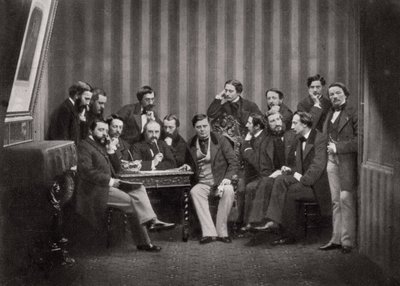 Hrabě Walewski, francouzský státník, 1860 od Unbekannt