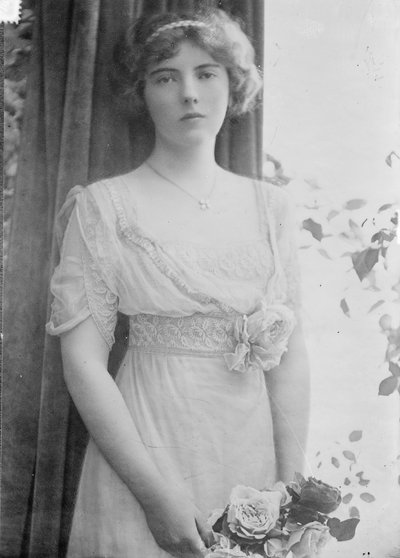 Hraběnka Anastasia Mikhailovna de Bags 1892-1977, 1914 od Unbekannt