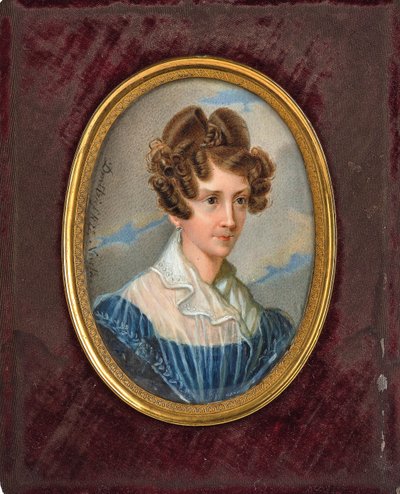 Hraběnka Emilie Troubetzkoy, rozená princezna zu Sayn Wittgenstein 1801-1869, 1828. od Unbekannt
