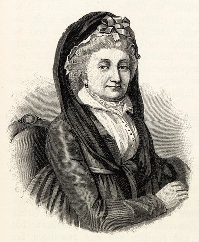 Hraběnka Sophie Marie von Voss 1729-1814. od Unbekannt