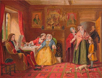 Venkovský bratranec, c1847 od Unbekannt