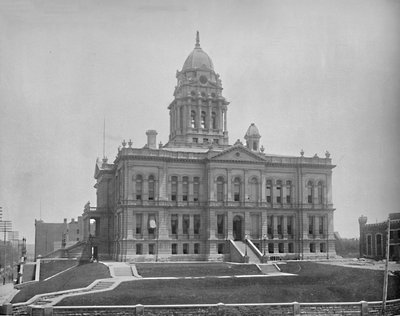 Court House, Omaha, Nebraska, c1897. od Unbekannt