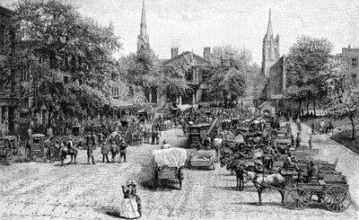 Court House Square, Lexington, Kentucky od Unbekannt