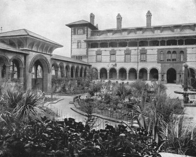 Court of Ponce de Leon, St. Augustine, Florida, USA, c1900. od Unbekannt